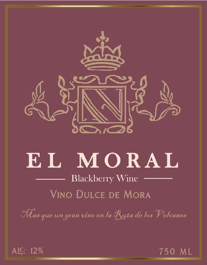 El Moral Blackberry Wine